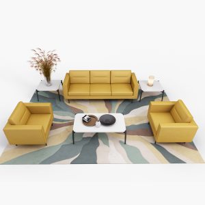 stylish leather sofa