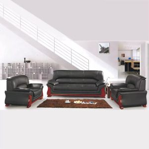Traditional Leather Sofa