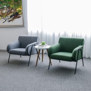 One Seater Fabric Sofa