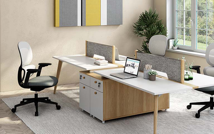office desks and workstations